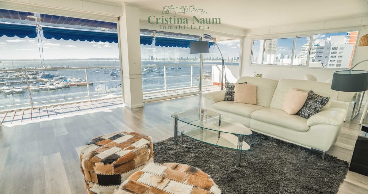EXCLUSIVO APARTAMENTO EN PENINSULA, FRENTE AL PUERTO 6 DORM