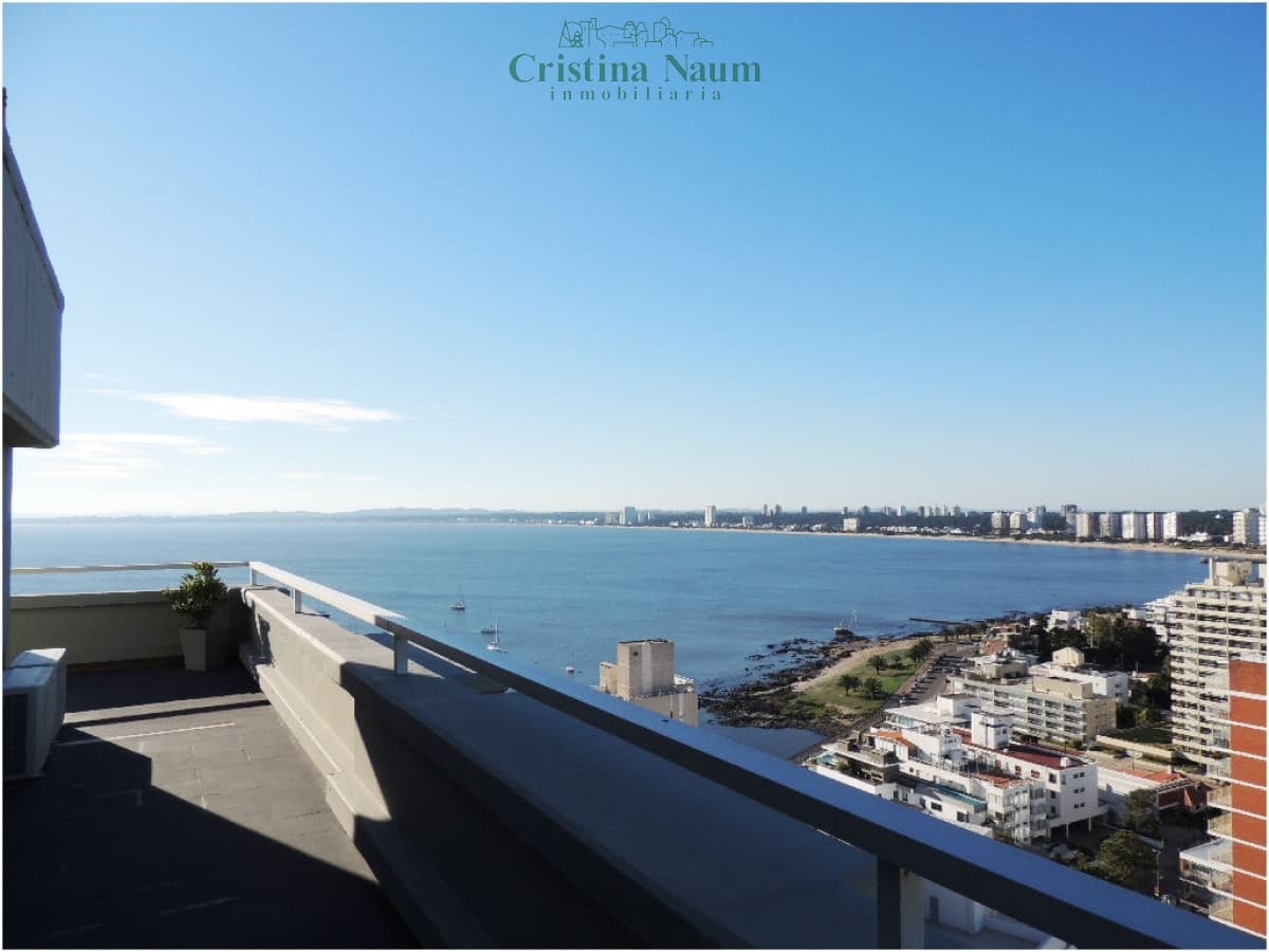 EXCEPCIONAL PENTHOUSE CON VISTAS DESDE TODOS LOS AMBIENTES HACIA EL PUERTO, LA ISLA Y LA CIUDAD