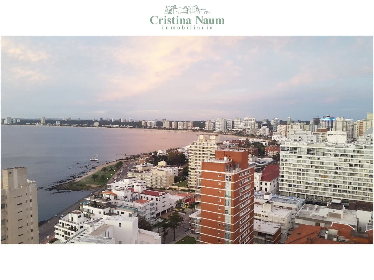 EXCEPCIONAL PENTHOUSE CON VISTAS DESDE TODOS LOS AMBIENTES HACIA EL PUERTO, LA ISLA Y LA CIUDAD