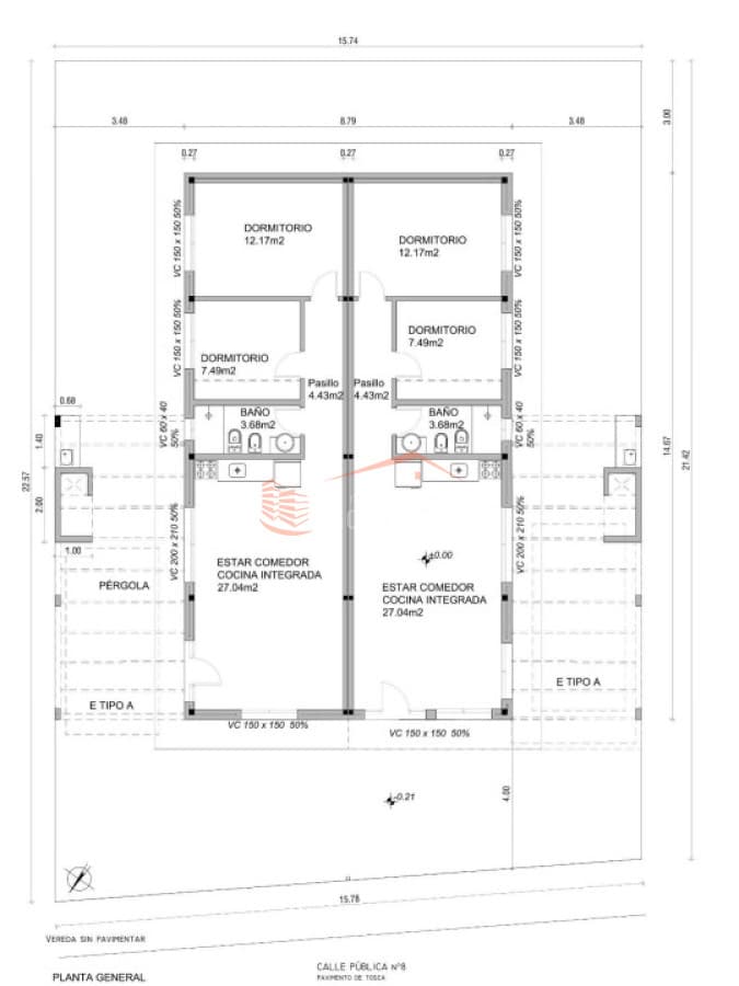 Casa PH en Maldonado, Barrio 4H - Inmobiliaria Gorlero