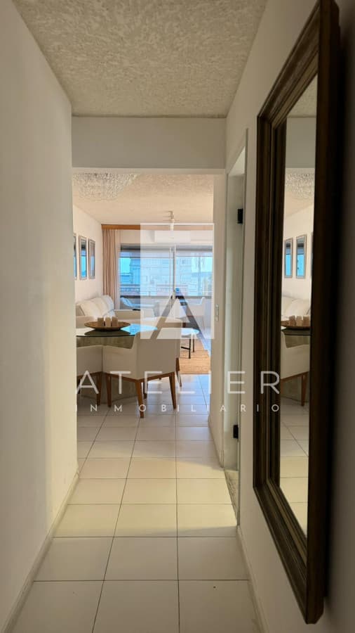 Alquiler de temporada, apartamento 2 dormitorios, playa Brava, Punta del Este