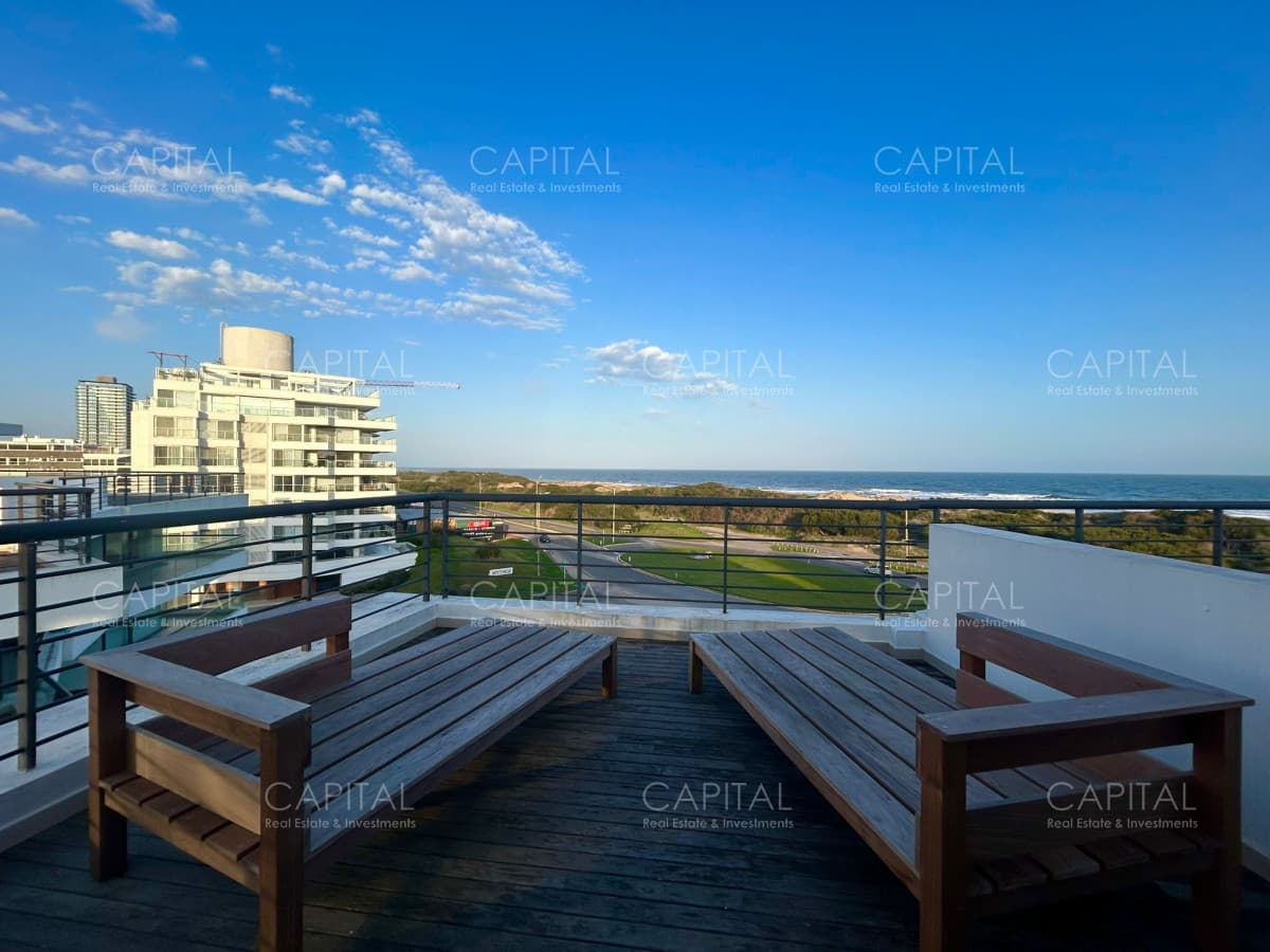 Venta Departamento Pent House Playa Brava Primera Linea Punta del Este