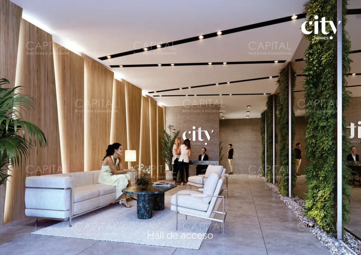 Unidad de un dormitorio en venta en City Home, Proyecto en Pozo, Cordón, Montevideo.