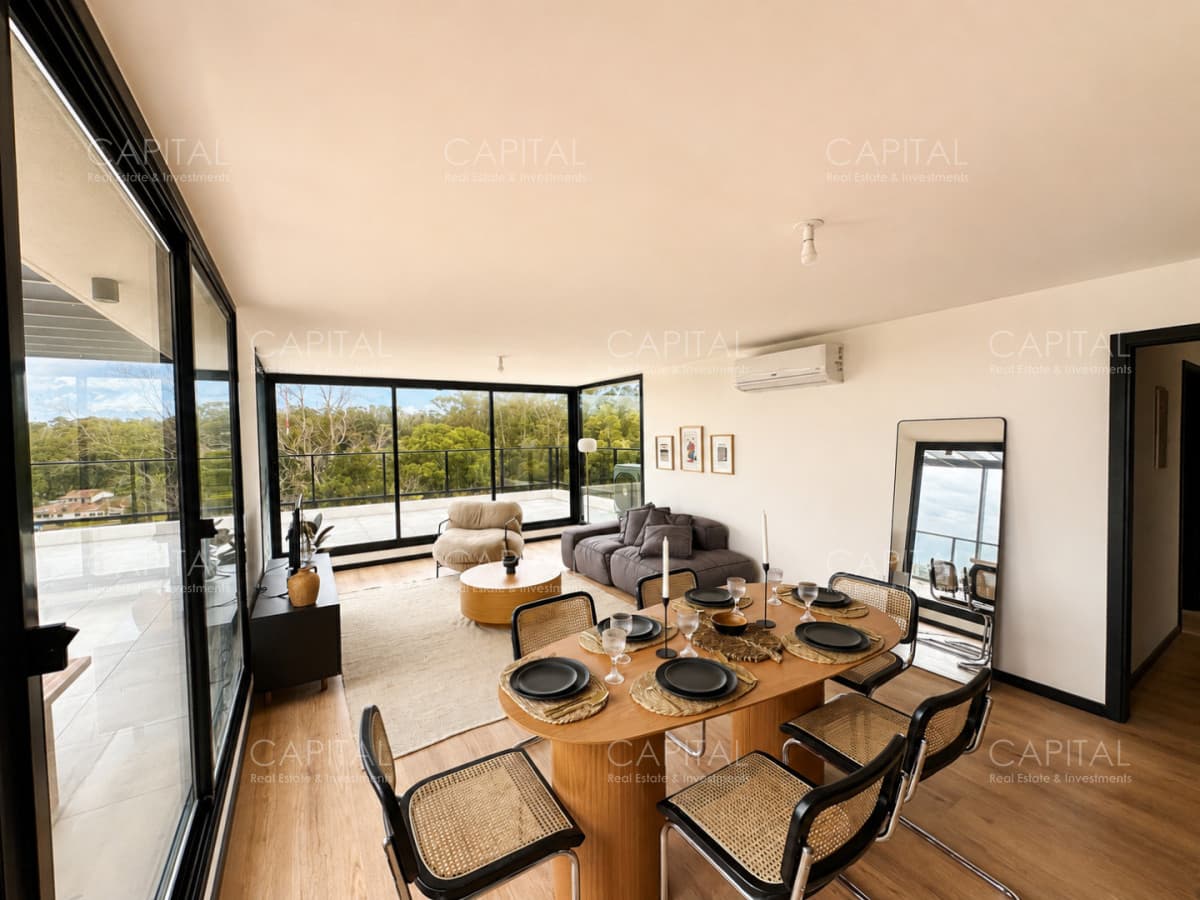 Penthouse de TRES dormitorios con gran terraza y parrillero en Barra de Carrasco