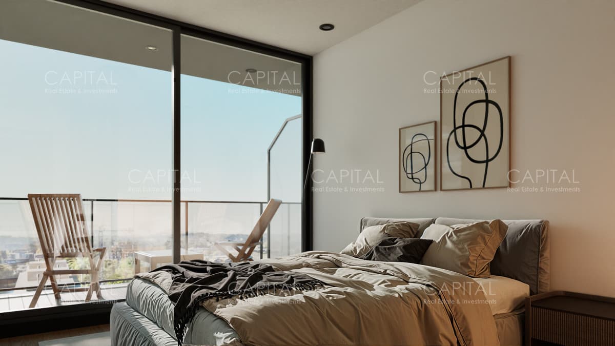 Apartamento 2 Dormitorios Piso Alto con Terraza | Oportunidad en Torres Cristalinas