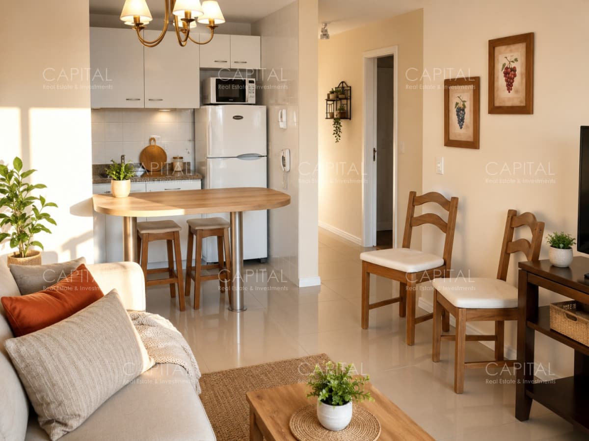 Apartamento en venta de 1 dormitorio en Roosevelt Punta del Este