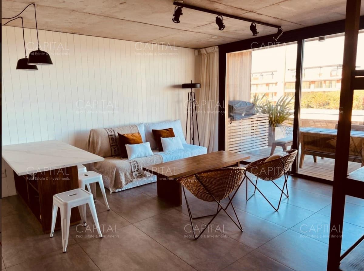 Departamento moderno 2 domitorios en Manantiales en venta