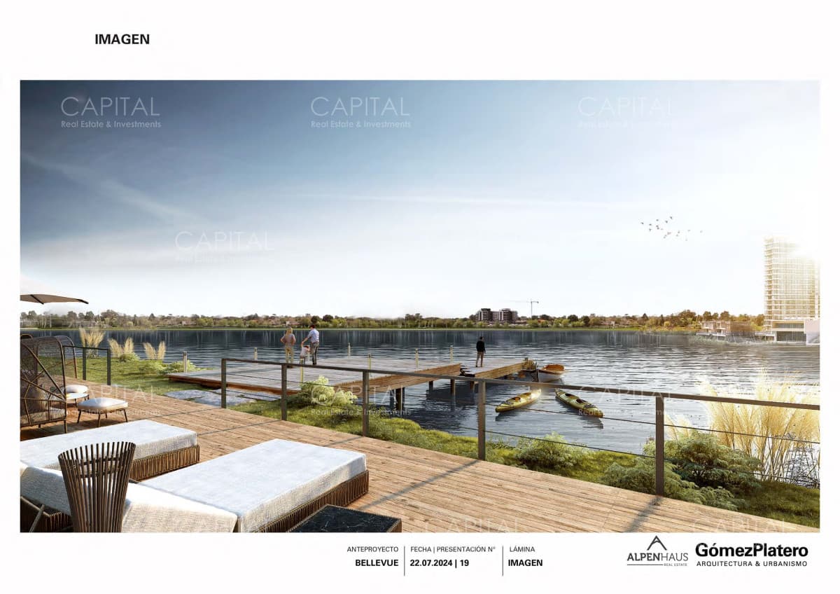BELLEVUE - Excepcional departamento de 2 dormitorios con vistas al lago