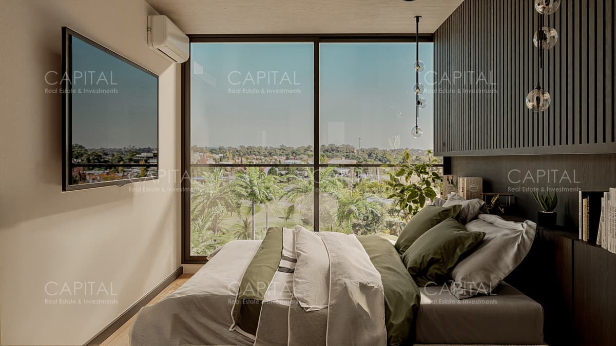 Apartamento 3 Dormitorios en Torres Cristalinas con vista a rambla y lago
