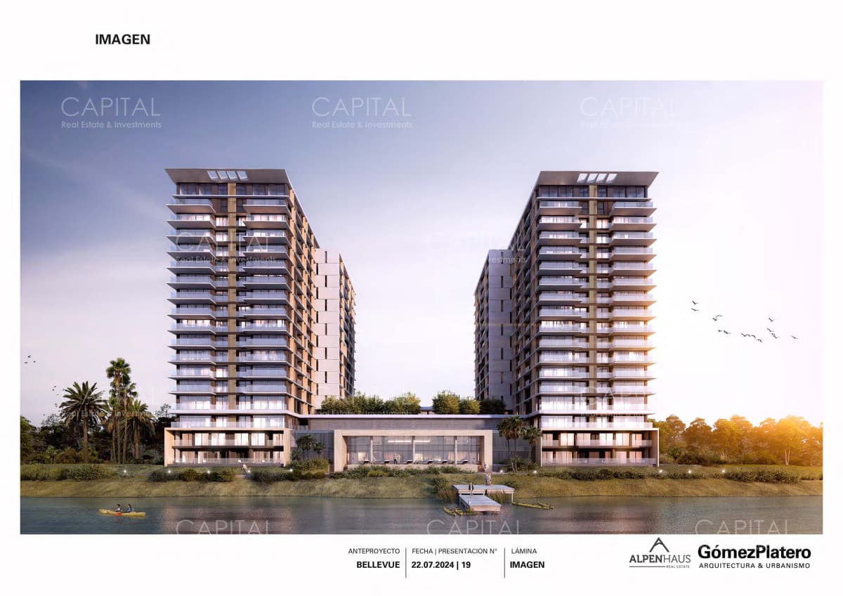 BELLEVUE - Exclusivo Apartamento de 1 Dormitorio - vista al lago!