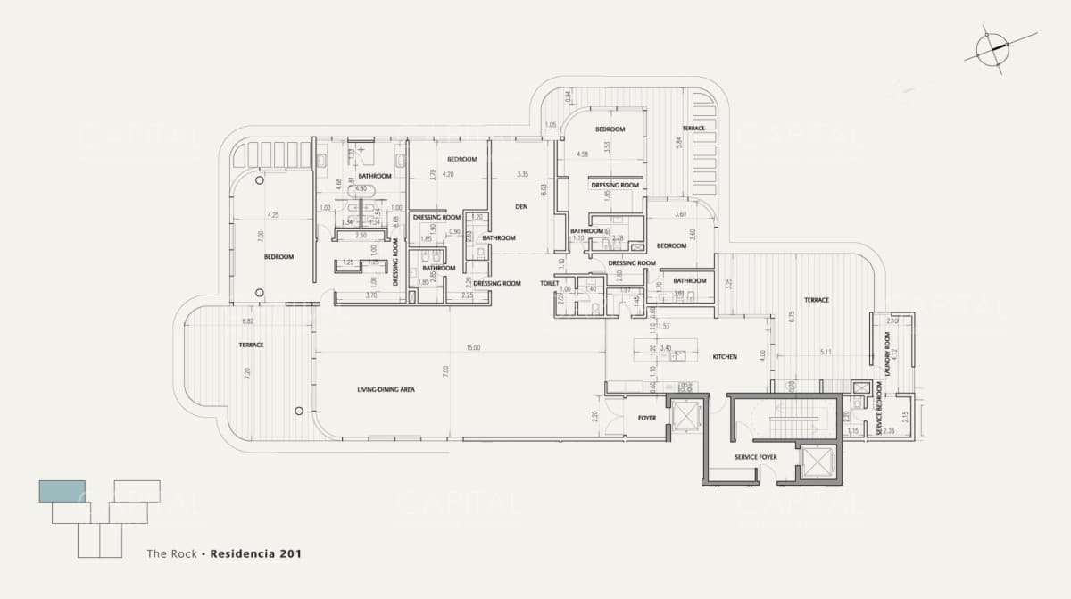 THE ROCK RESIDENCES APARTAMENTO EN VENTA PLAYA BRAVA, PUNTA DEL ESTE