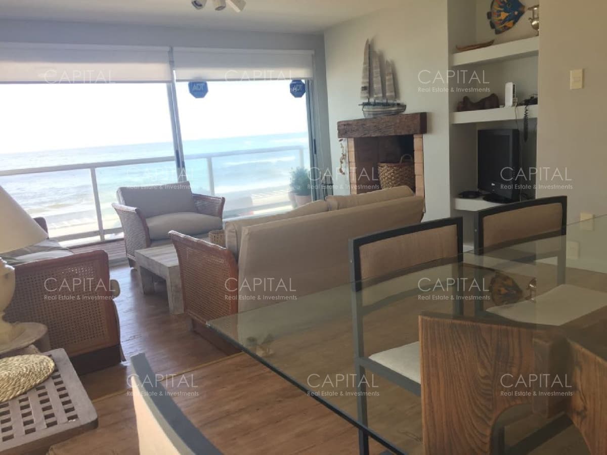 Apartamento en Alquiler Punta del Este Playa el Emir Tres dormitorios