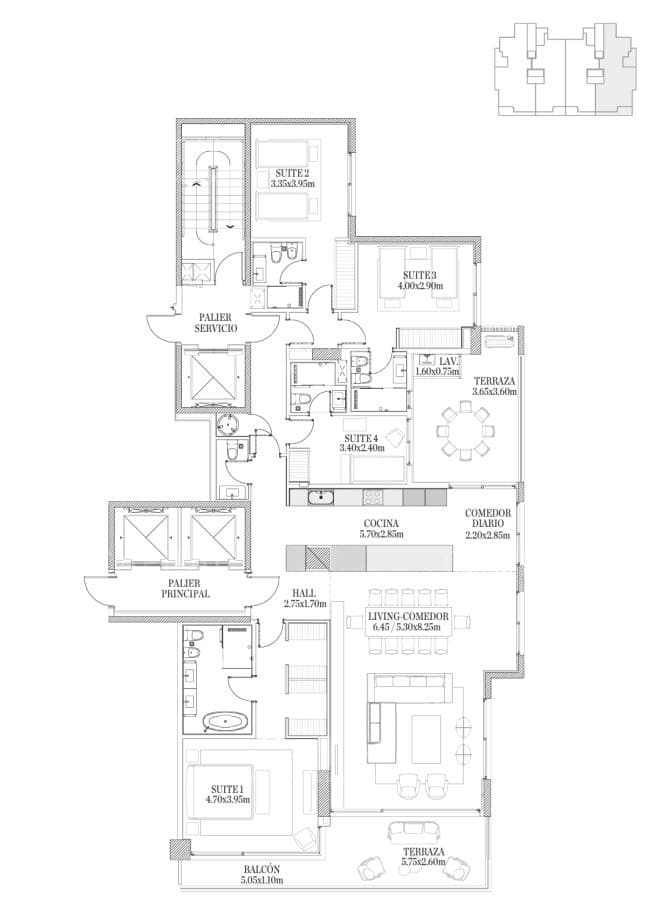 Apartamento en Le Parc IV en venta