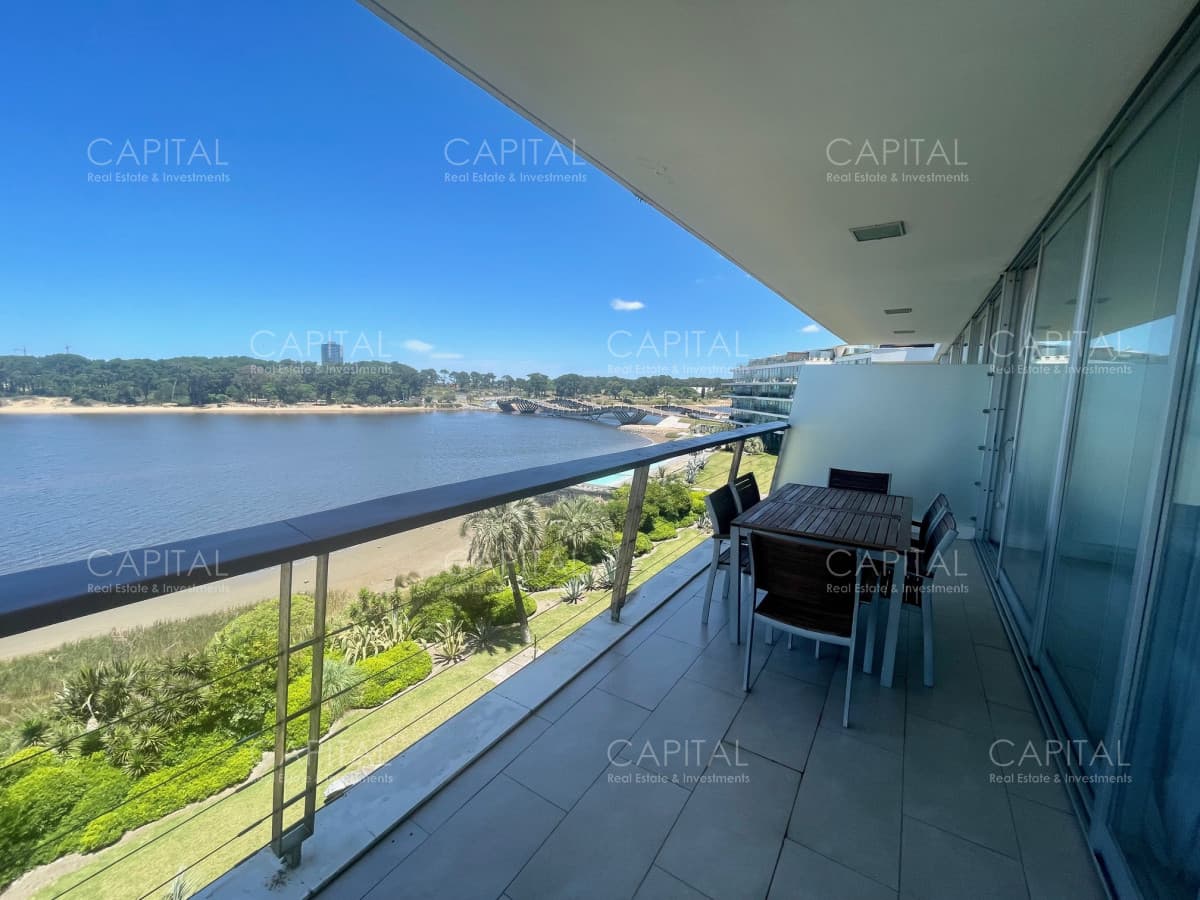Departamento primera linea con vista a La Laguna de La Barra