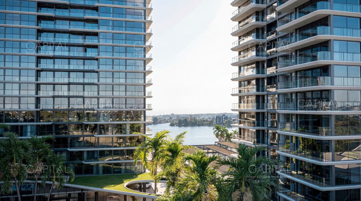 Apartamento 2 Dormitorios en Torres Cristalinas con vista a la rambla