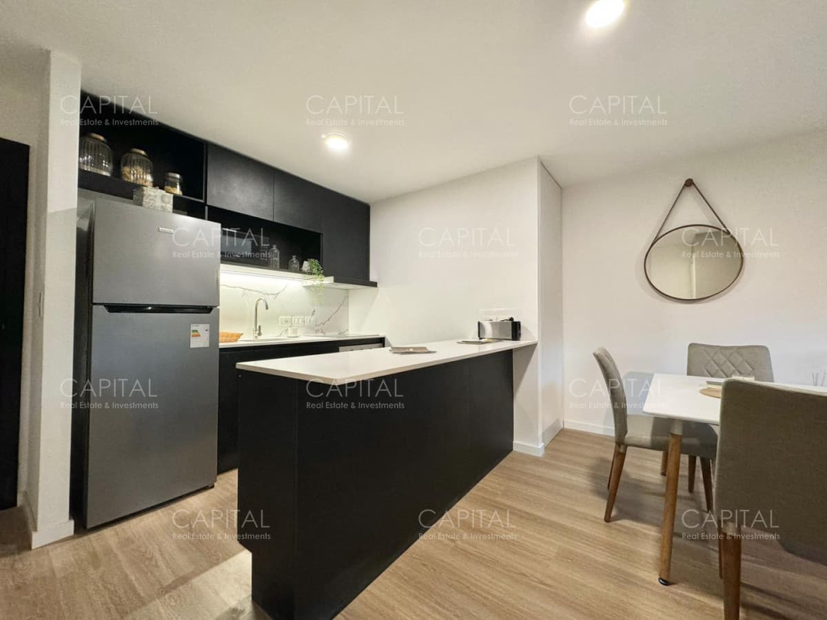 Met City, apartamento de un dormitorio en venta en zona centrica de Montevideo.