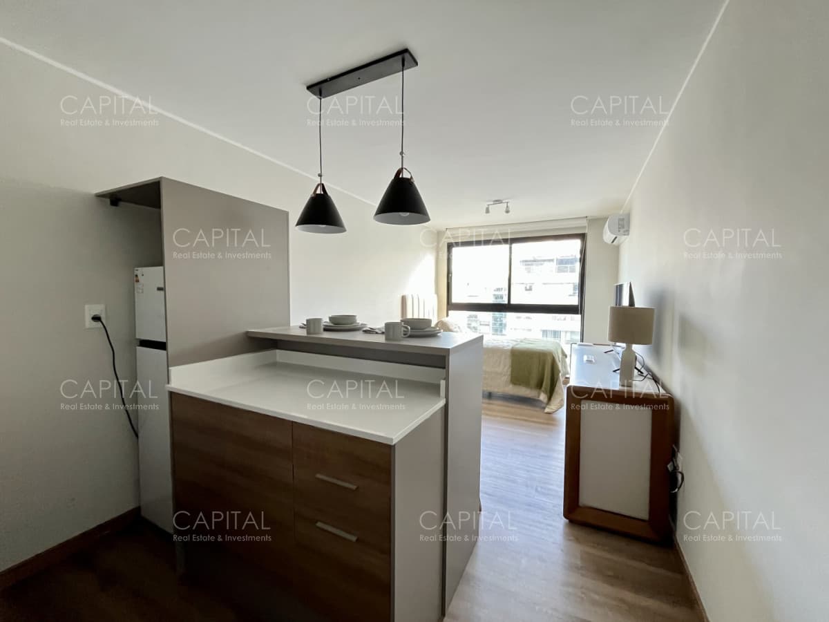 Apartamento Monoambiente amueblado Pocitos