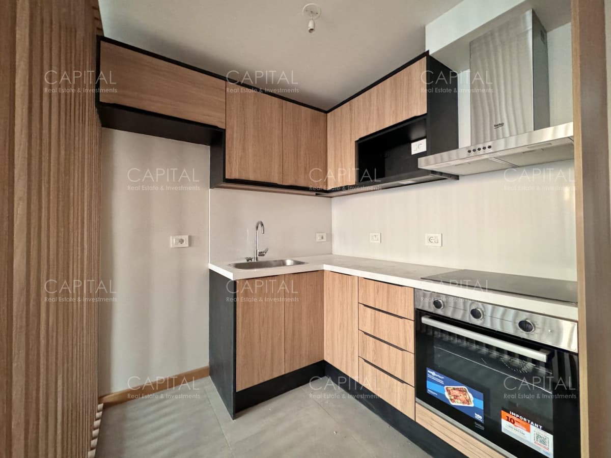 Apartamento de un dormitorio con gran terraza y vista al mar en venta zona Parque Rodo