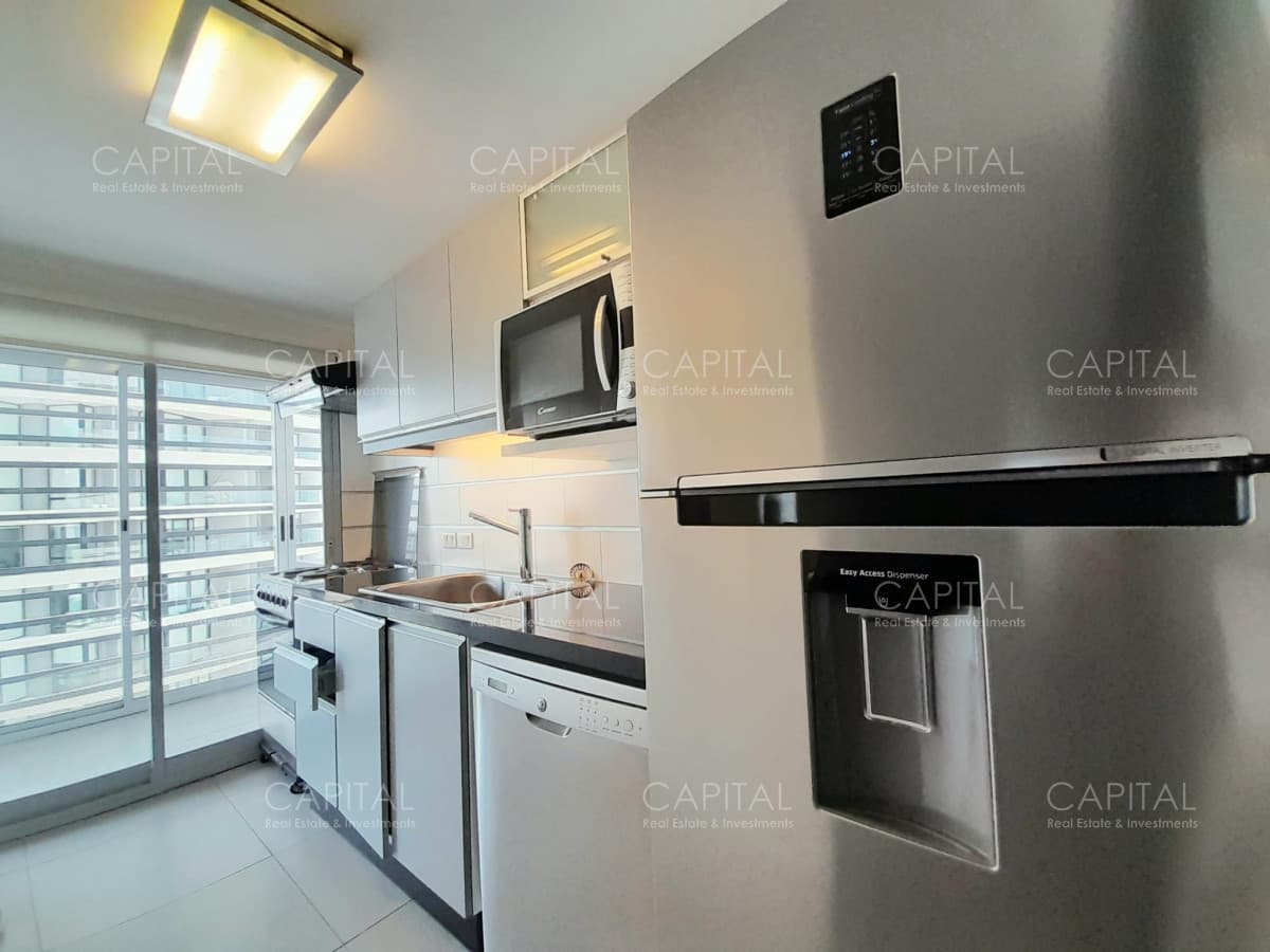 Apartamento de dos dormitorios y parrillero propio en Alquiler Anual