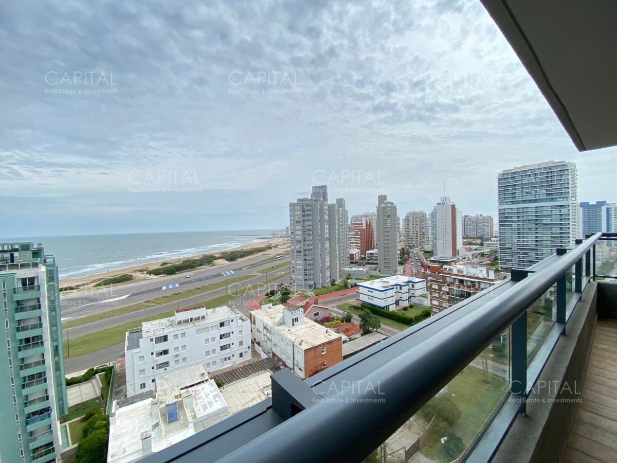 Departamento 2 dormitorios 2 baños con vista al mar