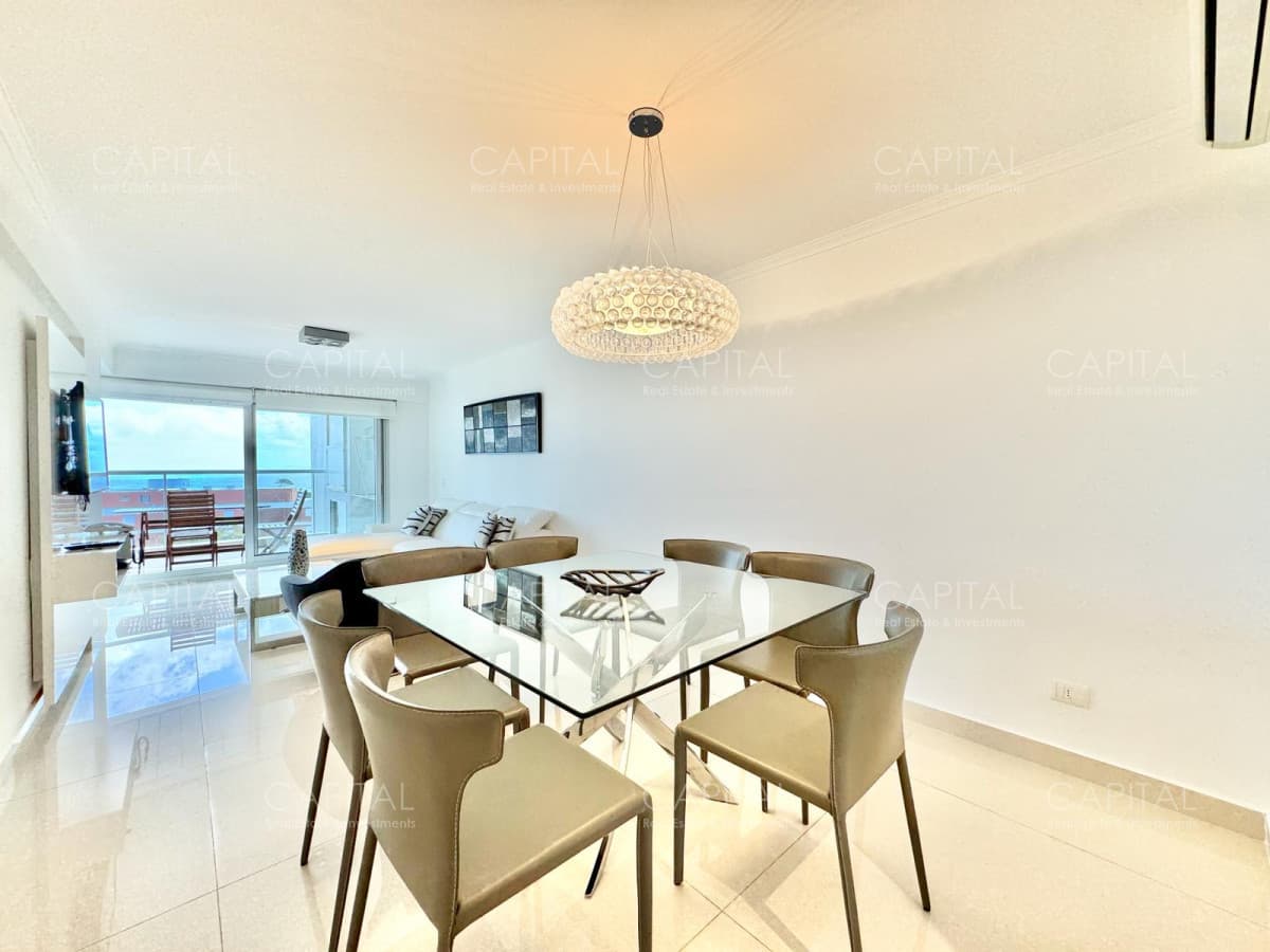Miami Boulevard de dos dormitorio en Venta, Apartamento frente al mar en playa mansa