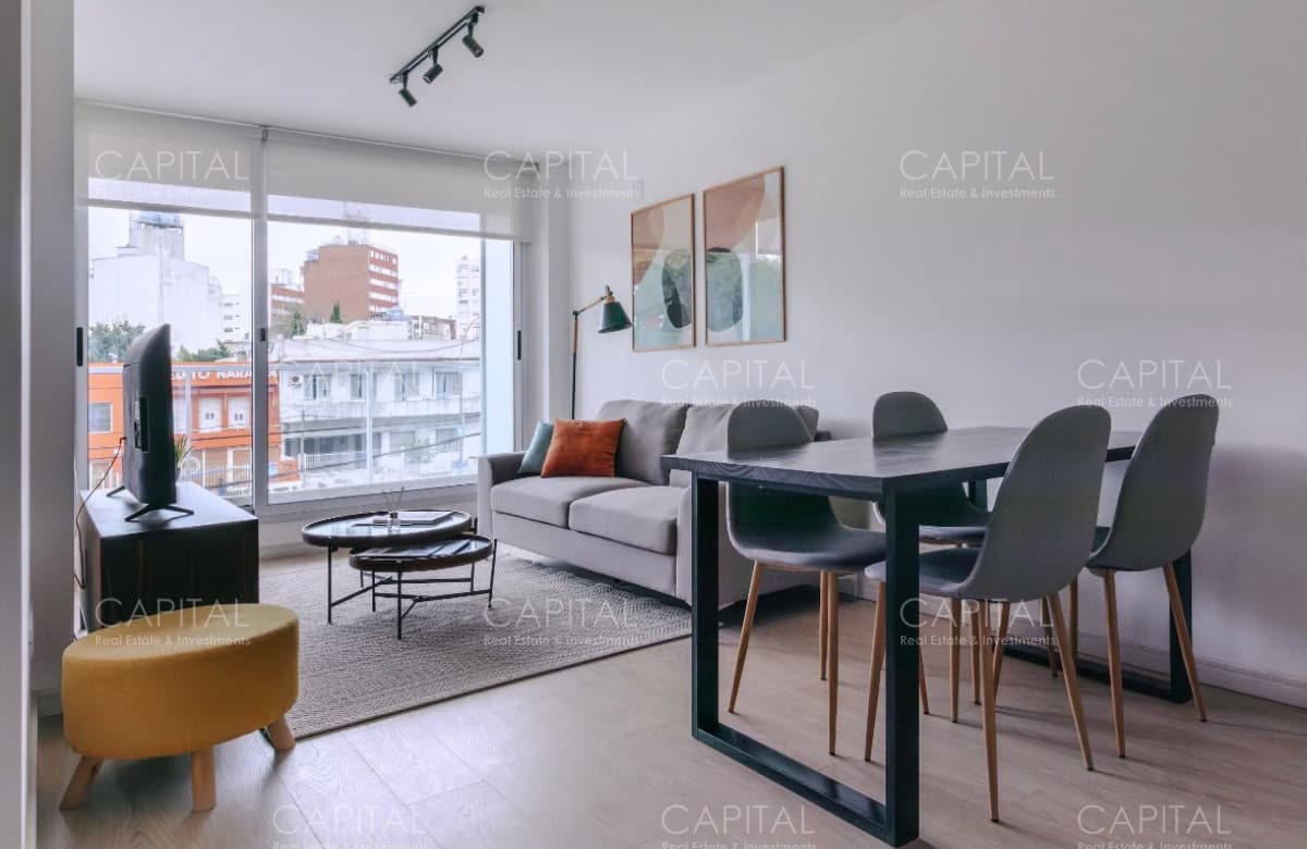 Apartamento de un dormitorio en venta a pasos de Tres Cruces.