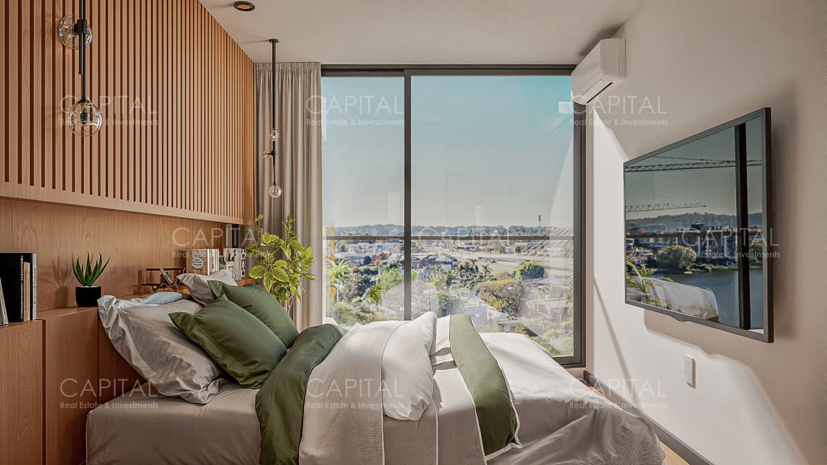 Apartamento 2 Dormitorios en Torres Cristalinas con vista a la rambla
