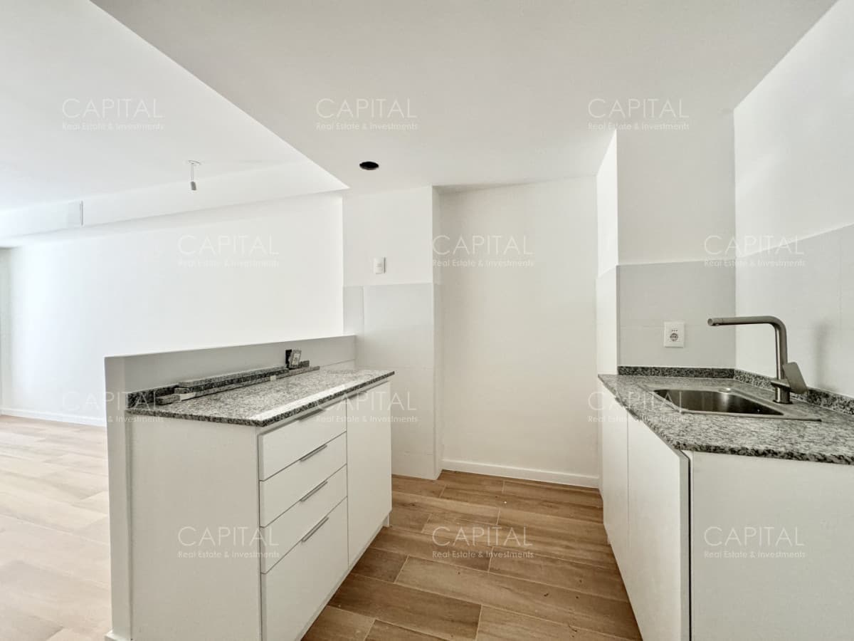 Apartamento a estrenar de un dormitorio en venta, La Blanqueada, Montevideo.