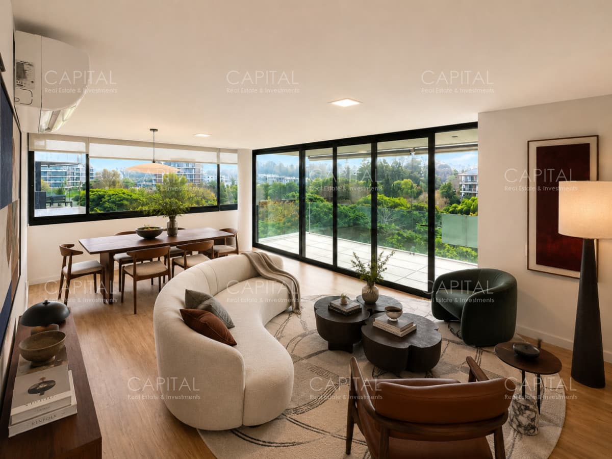 Apartamento de Tres Dormitorios en Carrasco con Azotea y Parrillero