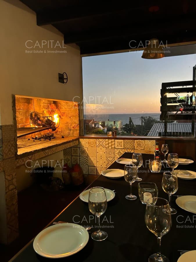 Apartamento La Barra 3 dormitorios con Parrillero