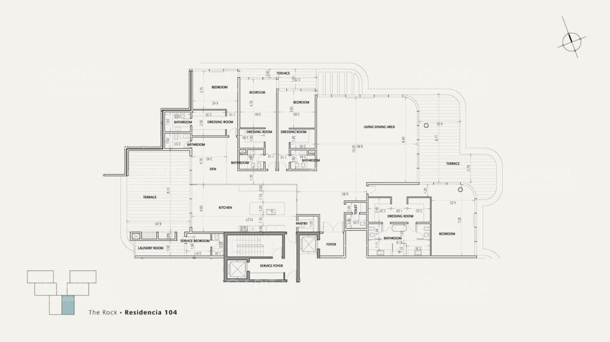 THE ROCK RESIDENCES APARTAMENTO EN VENTA PLAYA BRAVA, PUNTA DEL ESTE