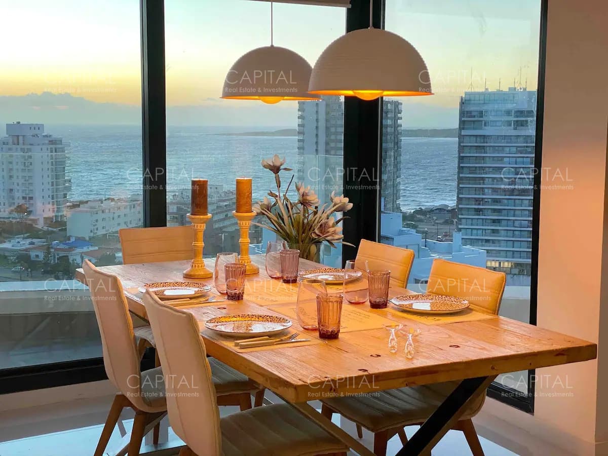 Apartamento de tres dormitorios en venta, ARTOWER Punta del Este