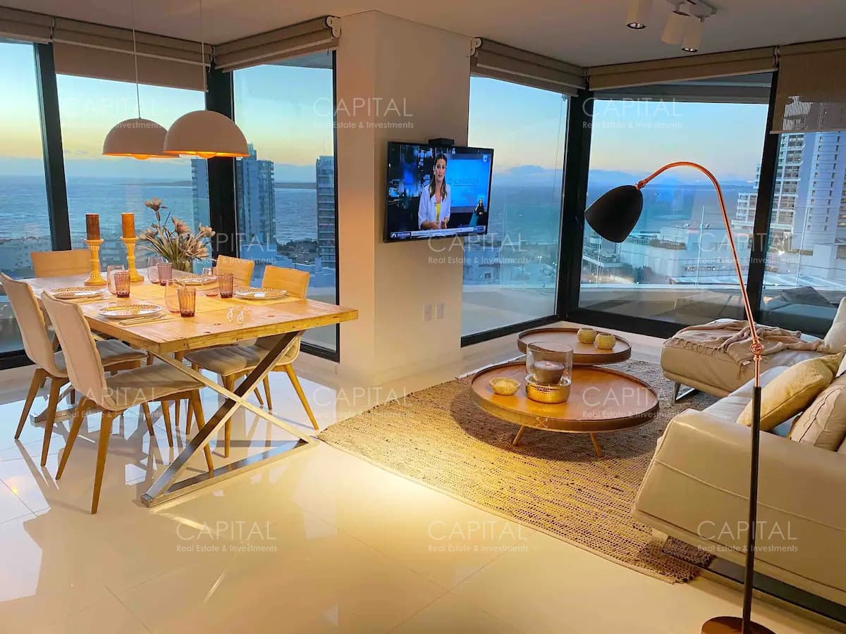 Apartamento de tres dormitorios en venta, ARTOWER Punta del Este