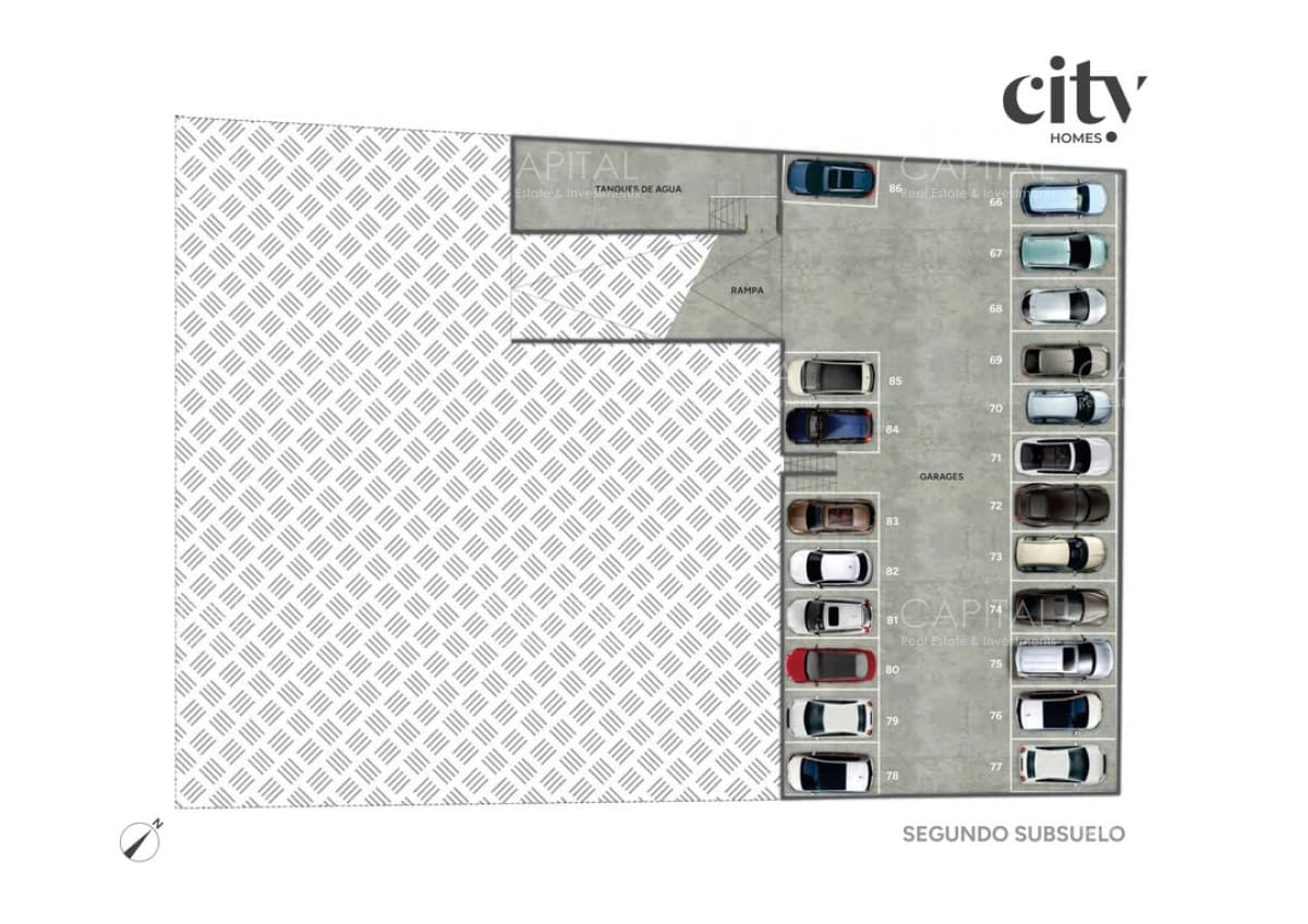 Unidad de un dormitorio en venta en City Home, Proyecto en Pozo, Cordón, Montevideo.