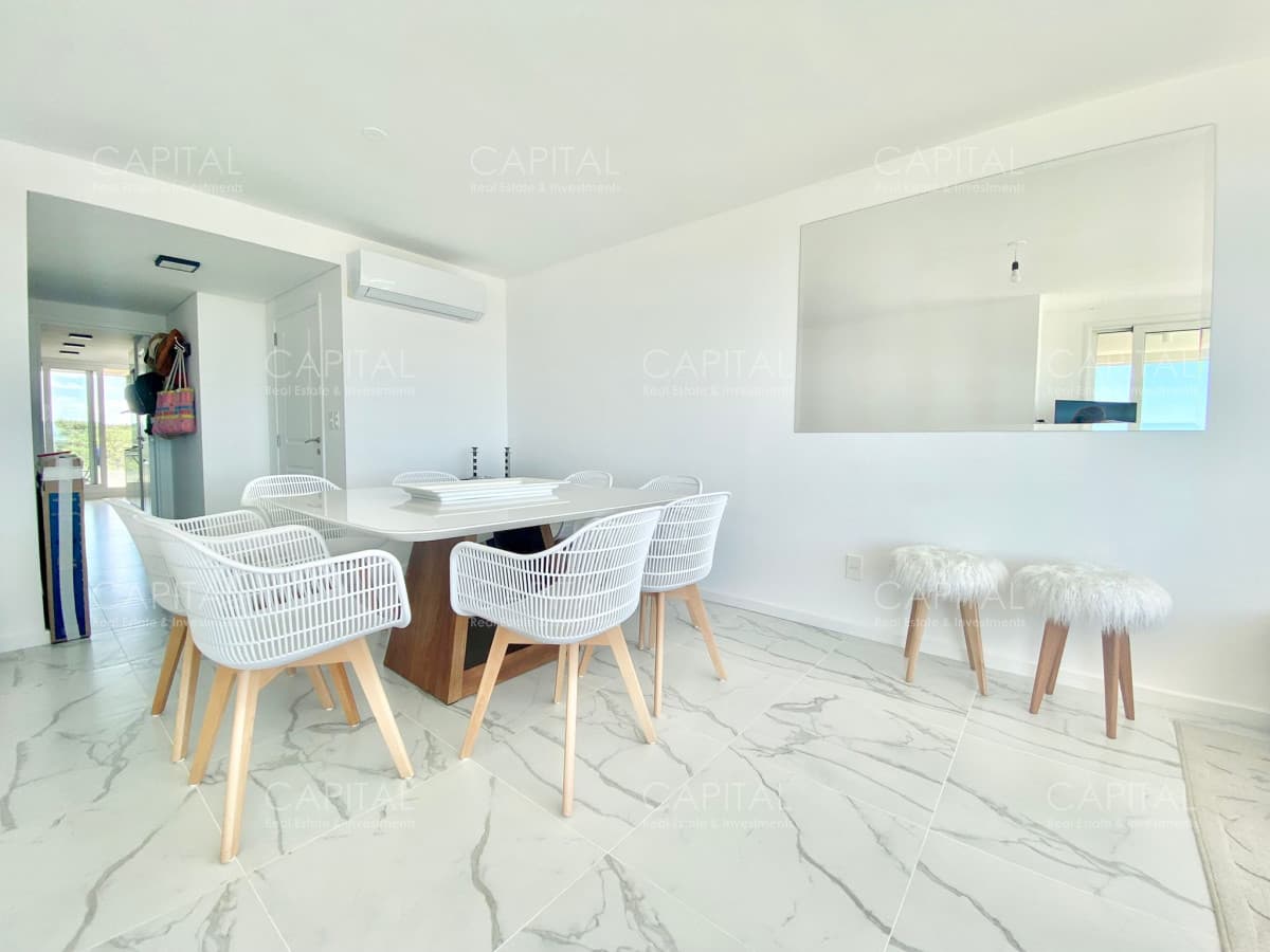 Apartamento de Tres Dormitorios y Servicio a Estrenar - Venta Poseidon Laguna