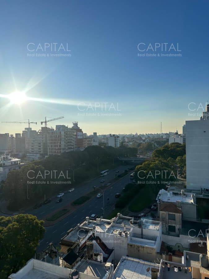 Apartamento de un dormitorio con garaje en alquiler anual amoblado zona Punta Carretas