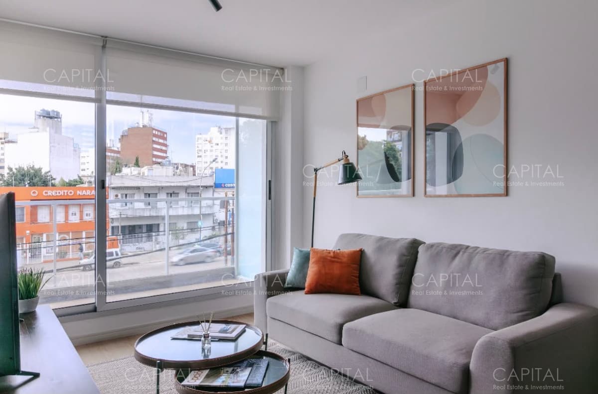 Apartamento de un dormitorio en venta a pasos de Tres Cruces.