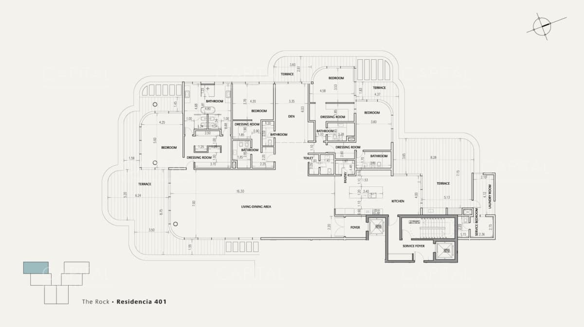 THE ROCK RESIDENCES APARTAMENTO EN VENTA PLAYA BRAVA, PUNTA DEL ESTE