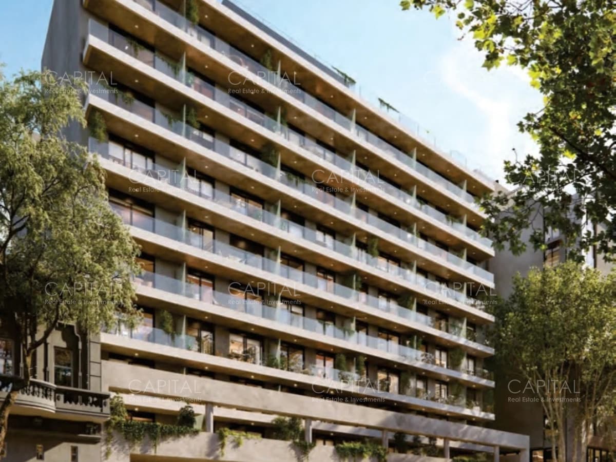 Apartamento de dos dormitorios en Pozo, Proyecto City Home, Cordón, Montevideo.