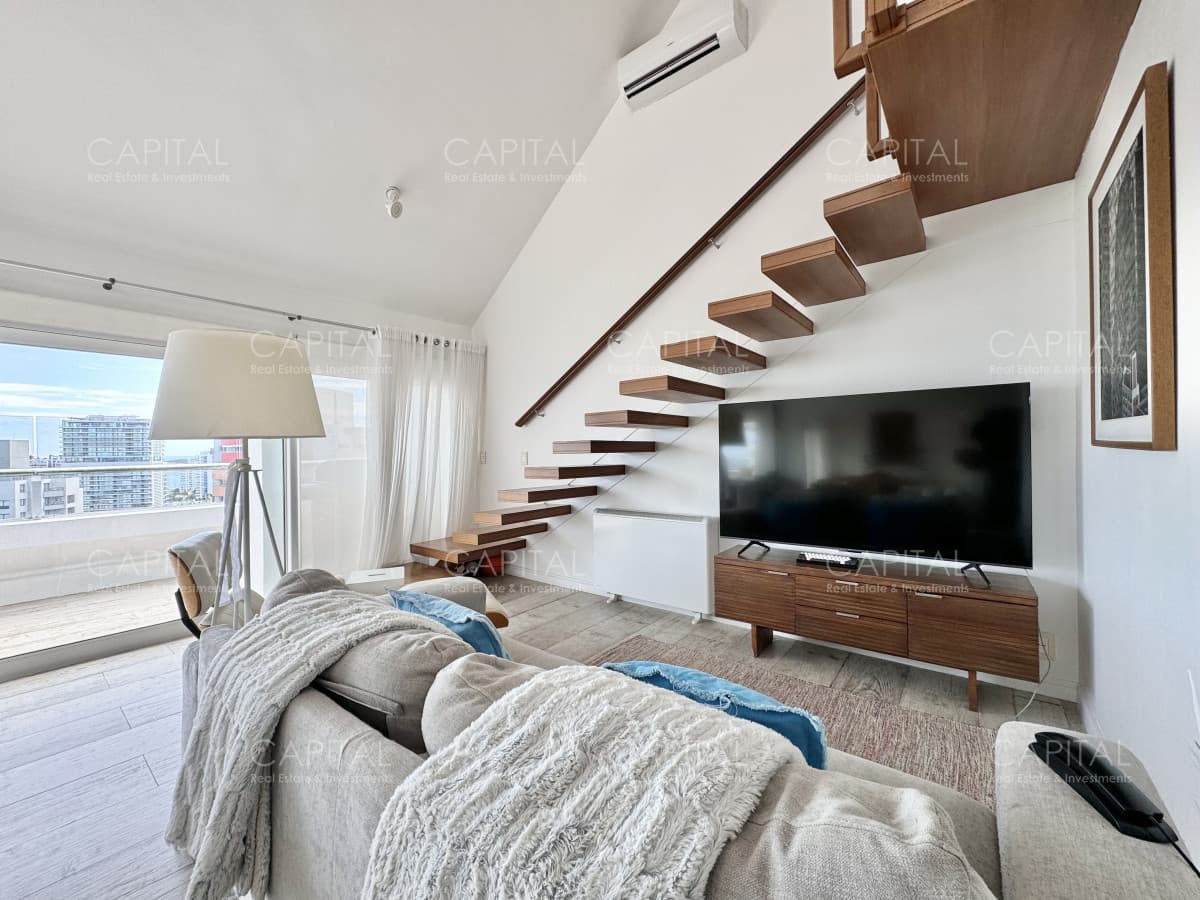 Penthouse Duplex Playa Brava Punta del Este en Venta tres suites