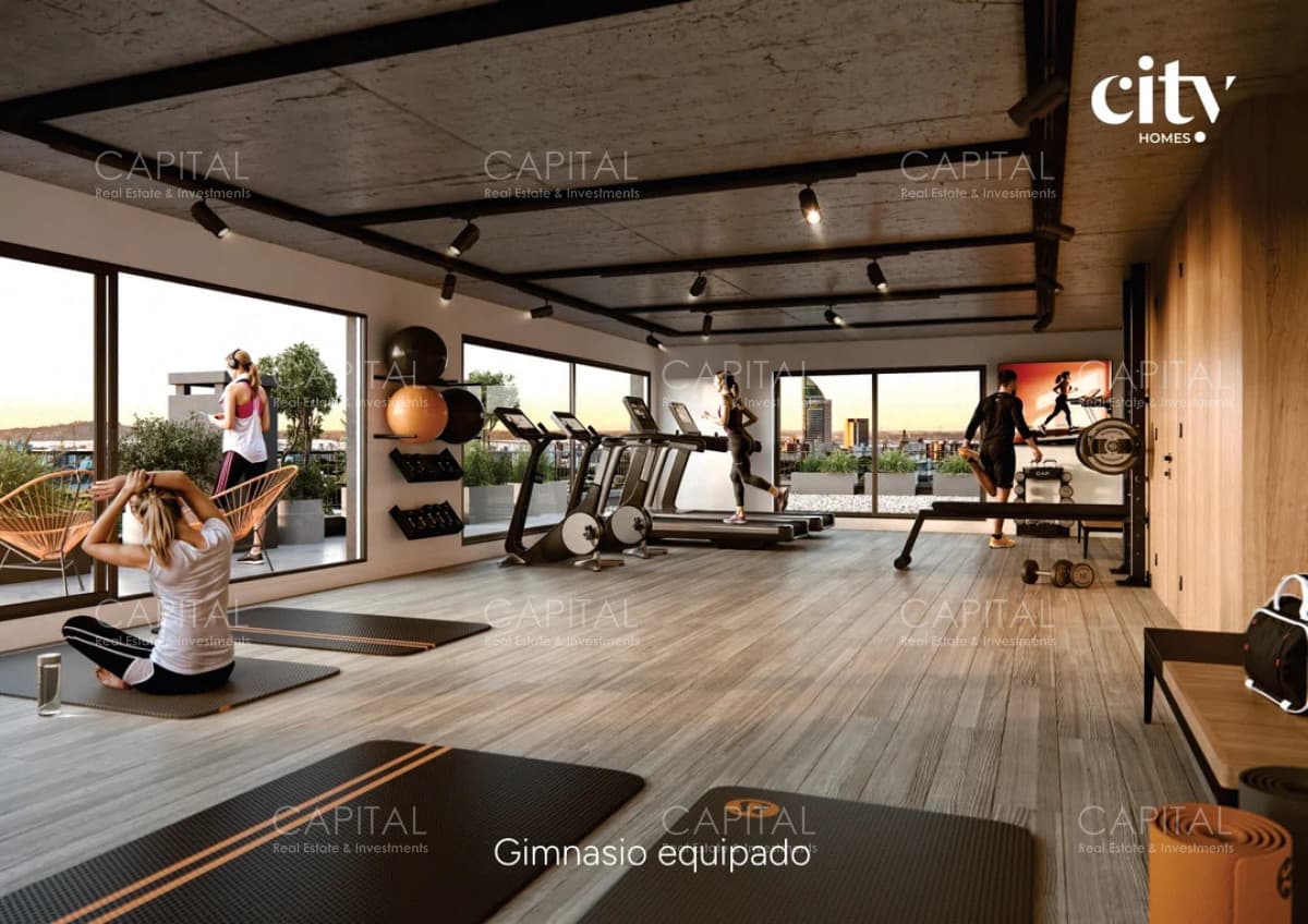 Unidad de un dormitorio en venta en City Home, Proyecto en Pozo, Cordón, Montevideo.