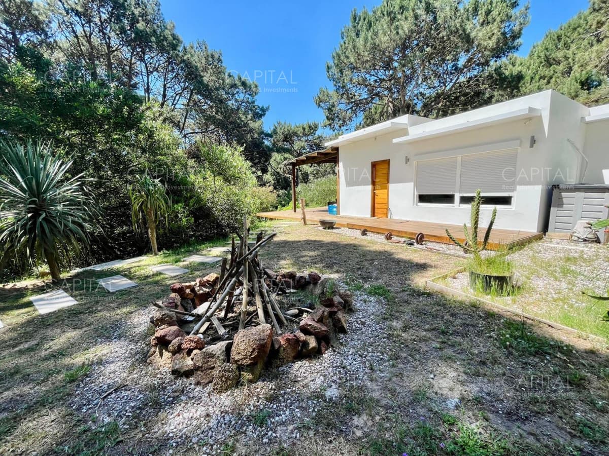 Casa de tres dormitorios en alquiler de temporada, Punta Ballena