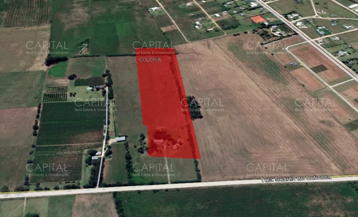 Terreno Apto para Fraccionamiento Colonia Uruguay