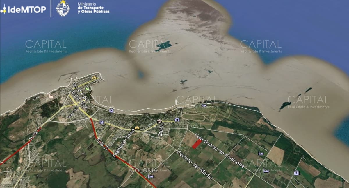 Terreno Apto para Fraccionamiento Colonia Uruguay
