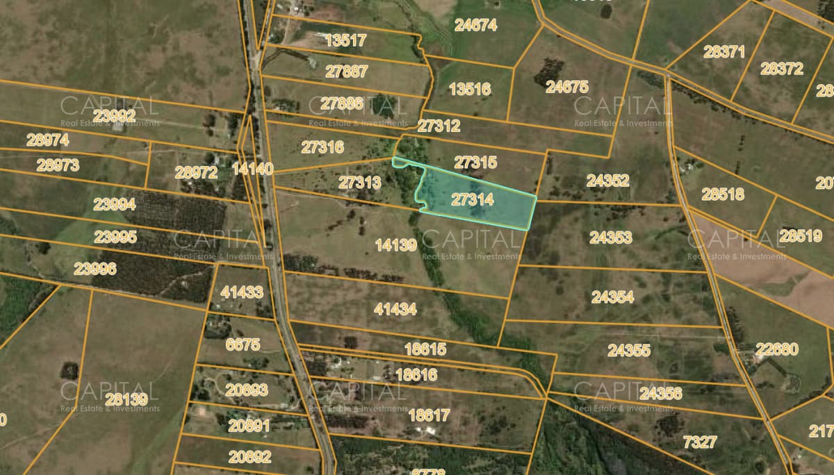 Chacra de 5 has sobre ruta 104 próximo Pueblo Mío, NARBONA La Plantación