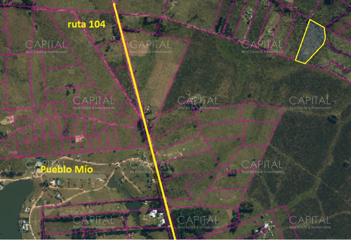 Chacra de 5 has a metros de 104 próximo a Pueblo Mío, NARBONA La Plantación