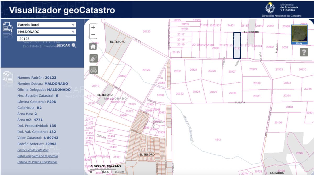 Espectacular Chacra de 2 has en venta en exclusiva zona de La Barra