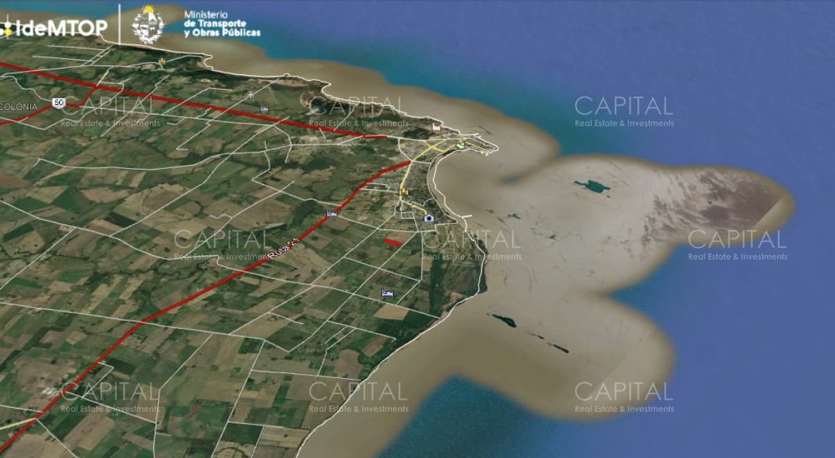 Terreno Apto para Fraccionamiento Colonia Uruguay