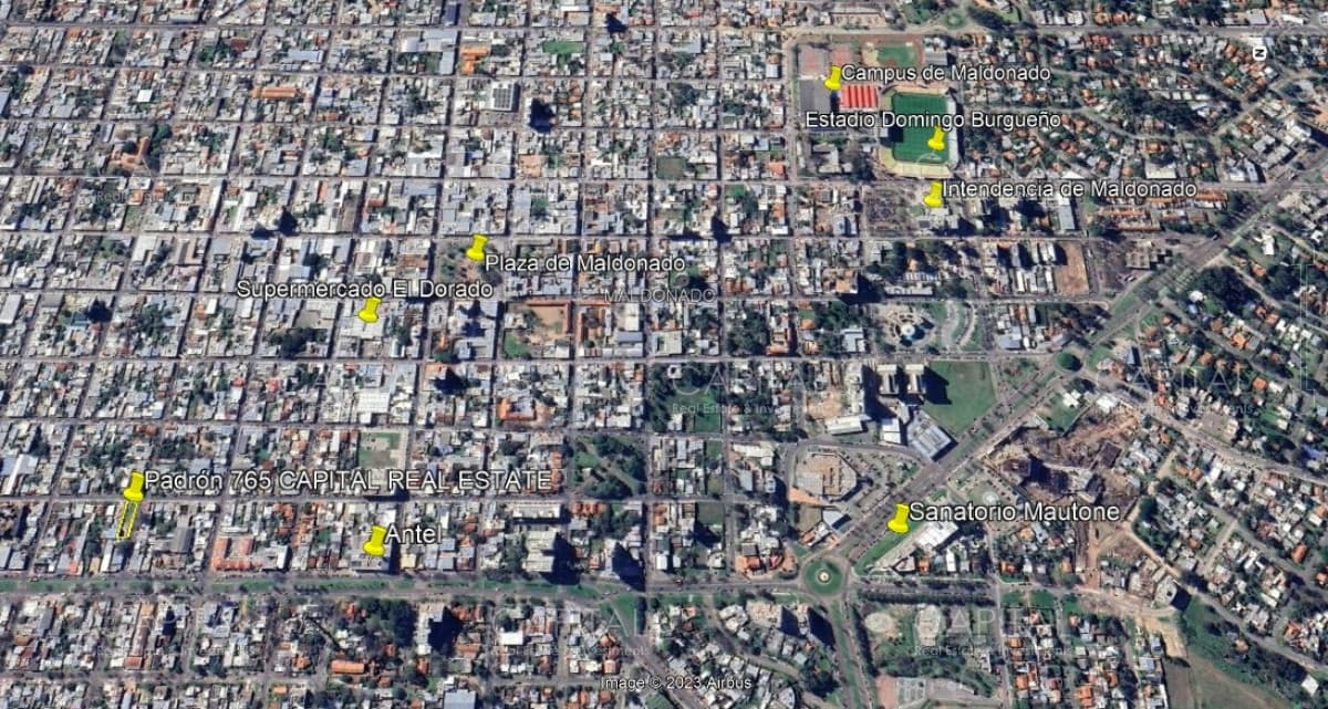 Lote apto para construir en altura en el Centro de Maldonado