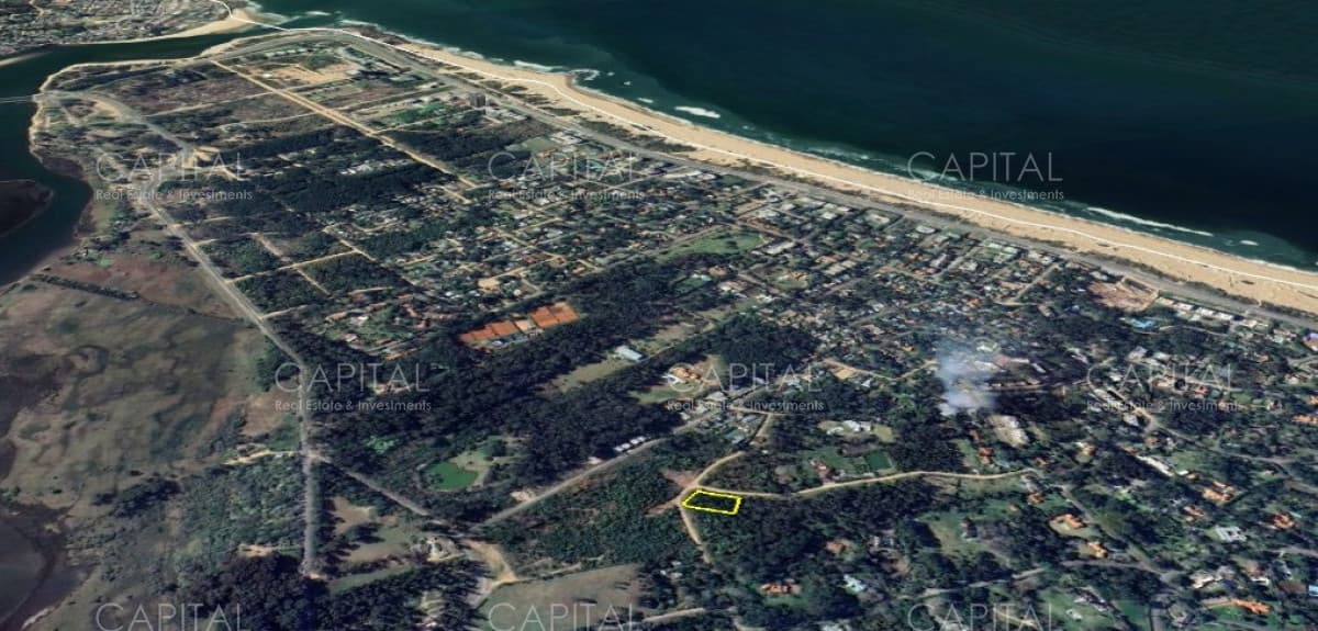 Terreno en venta Fraccionamiento Verdemar en Rincón del Indio, Punta del Este